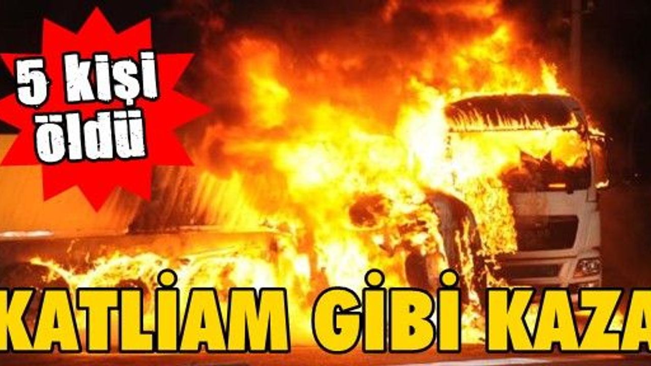 Antalya Da Katliam Gibi Kaza L Haber Ekspres Zmir Haberleri