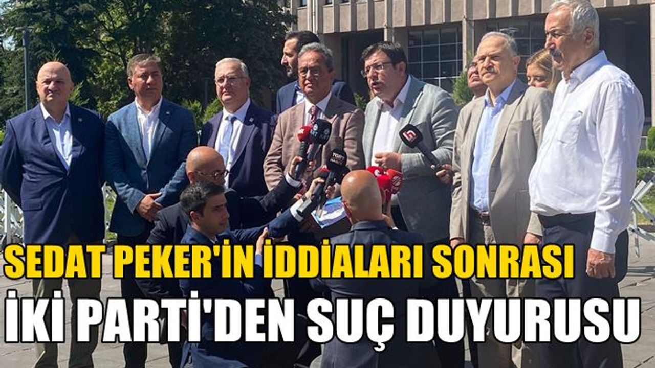 Sedat Pekerin Iddiaları Sonrası Chp Ve Zafer Partisinden Suç Duyurusu Haber Ekspres İzmir