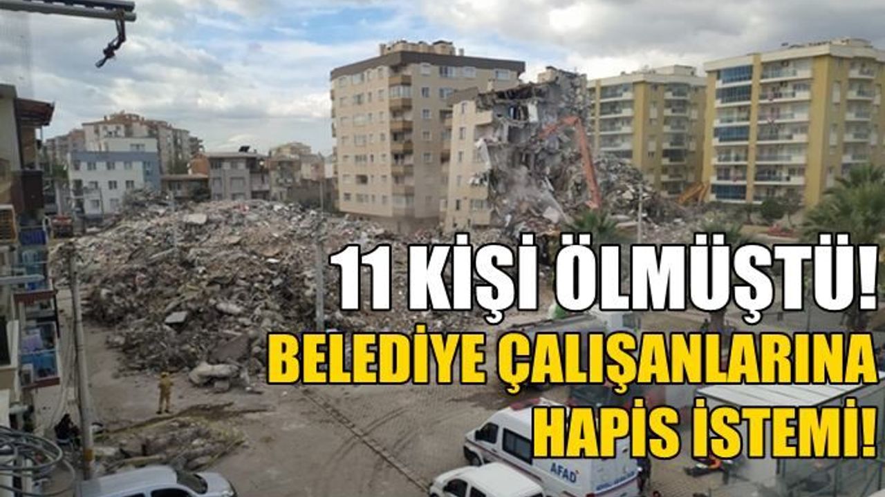 İzmir depreminde 11 kişinin öldüğü Barış Sitesi davasında, belediye çalışanlarına hapis istemi!