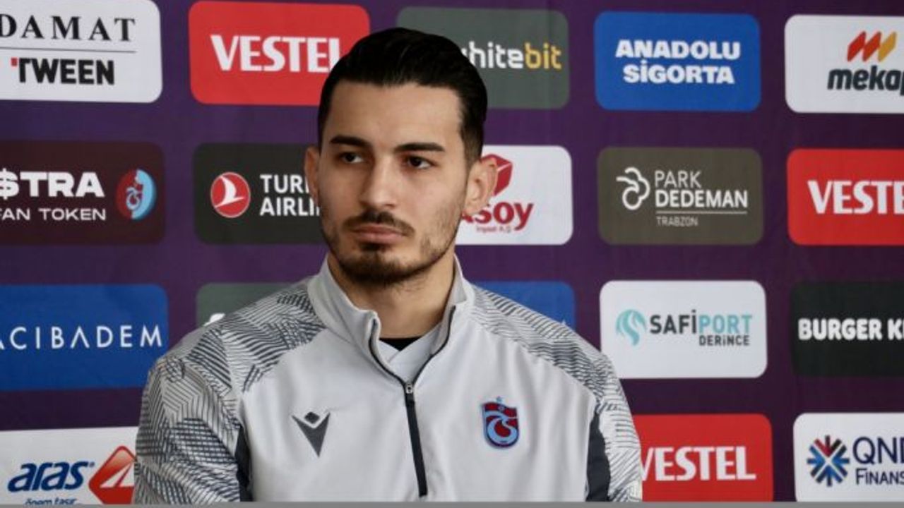 Trabzonspor'un kaptanı Uğurcan Çakır, Beşiktaş maçını fırsat olarak görüyor: