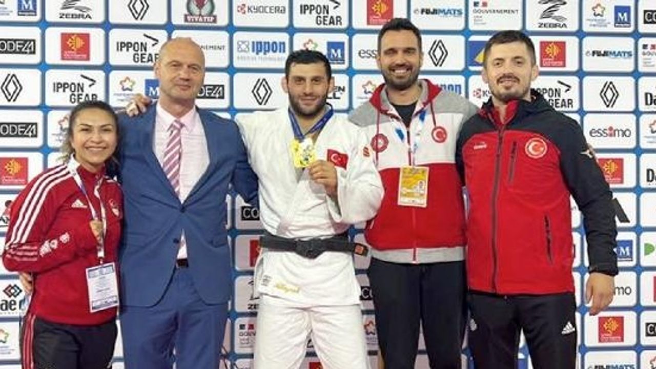 Milli judocu Vedat Albayrak, Avrupa şampiyonu