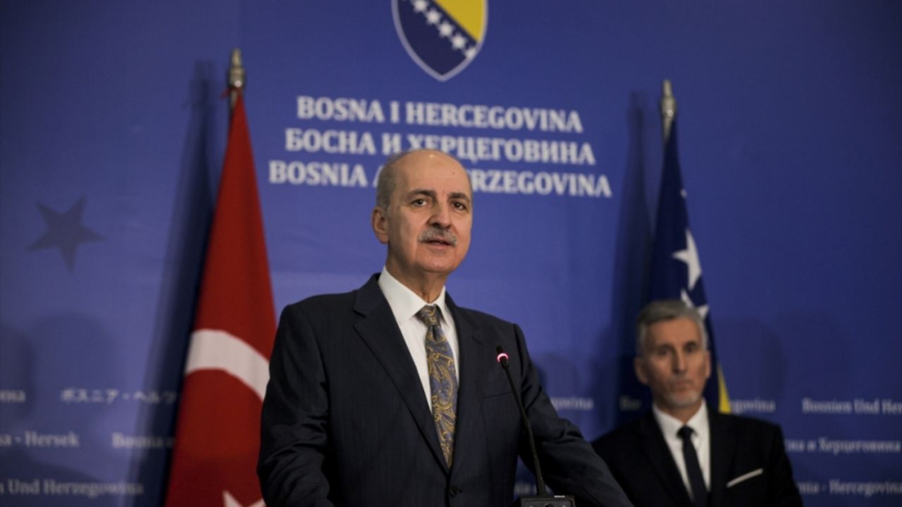 Bosna Hersek Meclis Başkanları, TBMM Başkanı Kurtulmuş ile buluştu