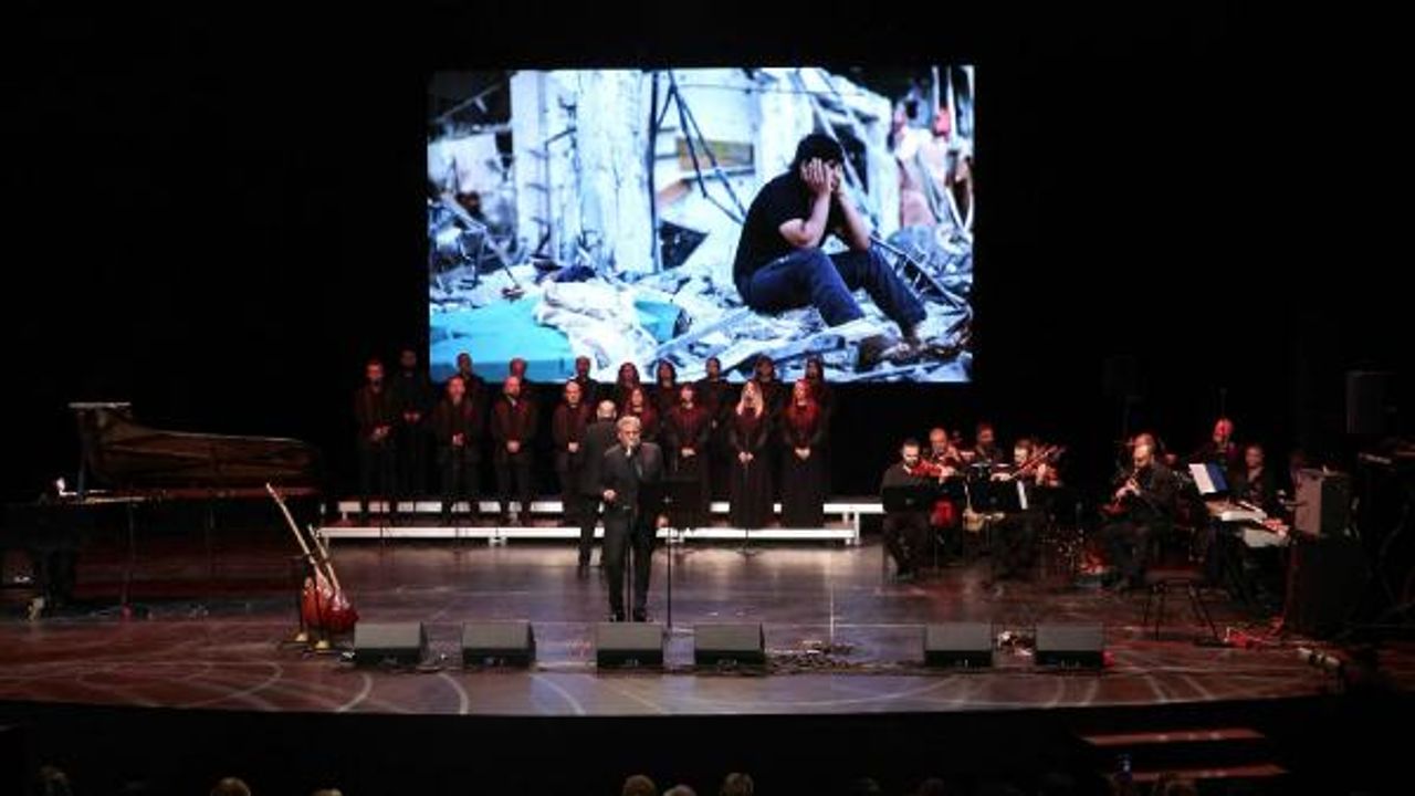 'Gazze İçin Bende Oradayım' konseri 