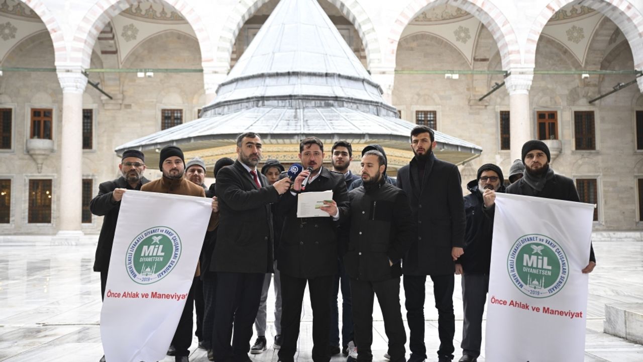 Mil-Diyanet Sen Fatih Camisi imamına yapılan saldırıyı kınadı
