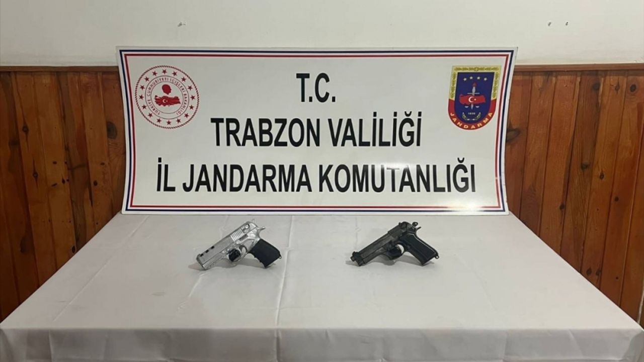 Trabzon'da kurusıkı tabancayla ateş eden kişiye idari para cezası