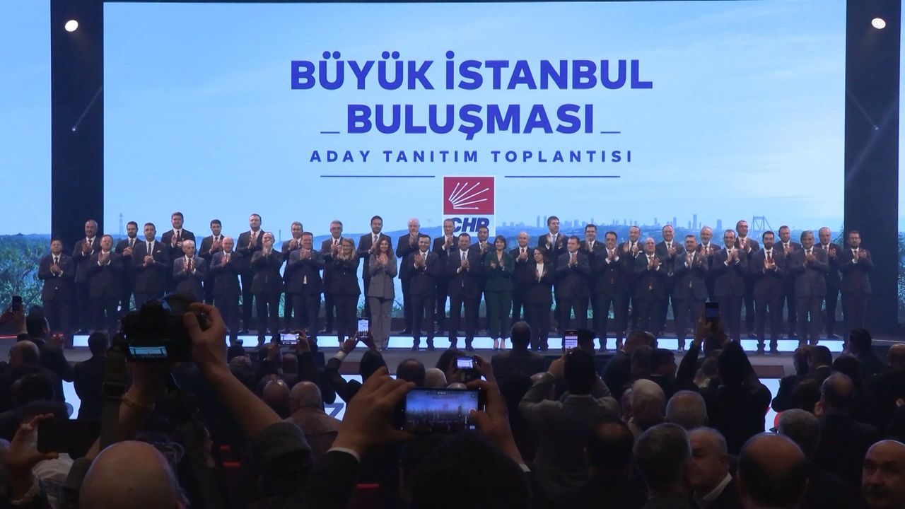 CHP'nin İstanbul ilçe belediye başkan adayları açıklandı 