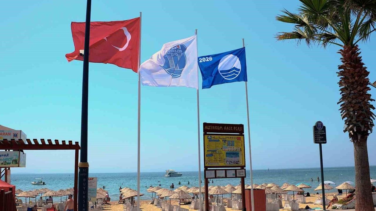 Didim'de 14 Plaj Mavi Bayrakla Taçlandı!