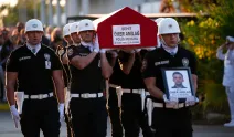 Kahraman polis Ömer Amilağ son yolculuğuna uğurlandı