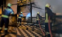 Muğla'da yangın çıkan iş yeri kullanılamaz hale geldi