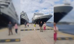 Portekiz bayraklı kruvaziyer “Vasco Da Gama“ Bodrum'da
