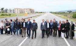 AK Parti'li Dağ, Bergama Çevre Yolu'nda incelemelerde bulundu