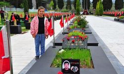 Soma maden faciasının 9'uncu yıl dönümünde mezarlık ziyareti