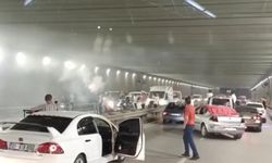 İstanbul'da trafiği tehlikeye atan konvoylar kamerada 