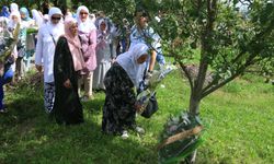 Srebrenitsa soykırımı kurbanlarının yakınları, sevdikleri için öldürüldükleri yerlerde dua etti