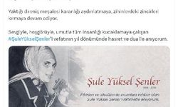 Emine Erdoğan'dan Şule Yüksel Şenler paylaşımı