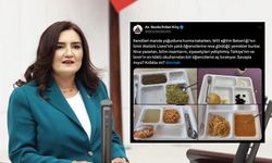 CHP Milletvekili Kılıç, İzmir Atatürk Lisesi'nin yemeklerine tepki gösterdi