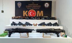 Elazığ'da silah kaçakçılığı operasyonunda 3 gözaltı