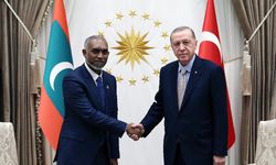 Erdoğan, Maldivler Cumhurbaşkanı Muizzu'yu kabul etti