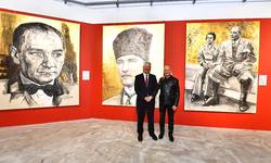 Atatürk: İz Bırakan İlkler Dev Portreler” sergisi açıldı
