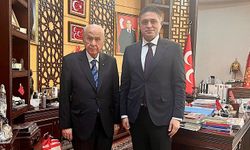 Aliağa Belediye Başkanı Serkan Acar, adaylık başvurusu yaptı; MHP Liderini ziyaret etti