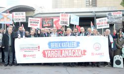İzmir'de Saadet Partililer'den İsrailli yetkililer hakında suç duyurusu