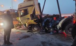 İzmir'de tır ve kamyonetin çarpıştığı kazada 1 kişi öldü
