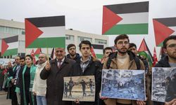 İsrail'in Gazze'ye yönelik saldırılarına "sessiz protesto"