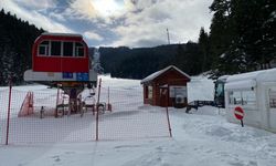 Yıldıztepe Kayak Merkezi'nde kar kalınlığı 45 santimetreye ulaştı