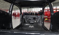 Bakan Kacır'dan KKTC'nin yerli otomobili Günsel'in üretim tesisine ziyaret