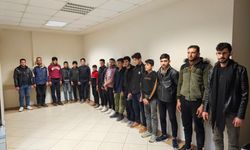 Hatay'da 16 düzensiz göçmen yakalandı