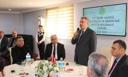 İzmir Valisi Elban, fidan ve süs bitkisi üreticileriyle buluştu
