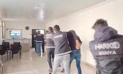 Konya'da uyuşturucu satıcılarına operasyonlarda 5 tutuklama