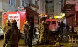 Zeytinburnu'nda çıkan yangında engelli genç yaralandı