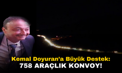 Kemal Doyuran'dan Dikili'de Konvoy Rekoru: Yerel Seçimlere Doğru Destek Artıyor