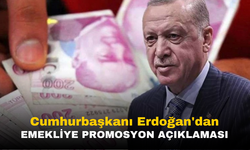 Cumhurbaşkanı Erdoğan'dan Emekliye Promosyon Açıklaması