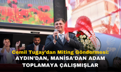 Cemil Tugay'dan Erdoğan'ın İzmir Mitingine Tepki