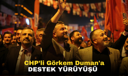 CHP’li Görkem Duman'a destek yürüyüşü
