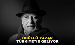 Ödüllü yazar Türkiye'ye geliyor