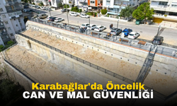 Karabağlar'da Öncelik Can ve Mal Güvenliği: Belediye İstinat Duvarı Çalışmalarını Tamamladı