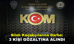 İzmir'de Silah Kaçakçılarına Operasyon: 3 Gözaltı