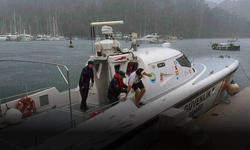 Sahil Güvenlik, özel teknede yaralanan bir vatandaşı tıbbi tahliye etti