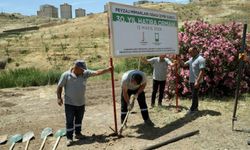 Karşıyaka’ya bin fidanlık hatıra ormanı hediye!