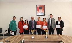 Bozüyüklü sporcular Türkiye 3'üncüsü oldu