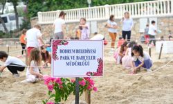 Bodrumlu minik arkeologlar iş başında