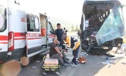 Afyon'da otobüs faciası | 1 ölü, 17 yaralı