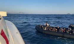 Bodrum sularında can pazarı | 22 göçmen kurtarıldı
