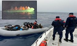 İzmir Açıklarında 55 Kaçak Göçmen Kurtarıldı