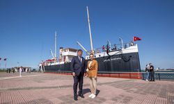 Başkan Cemil Tugay'dan Samsun'a ziyaret