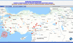 Son 24 saatte Türkiye'de 53 deprem oldu