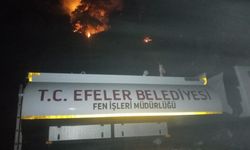 Efeler Belediyesi'nden Kuyucak'taki yangına destek